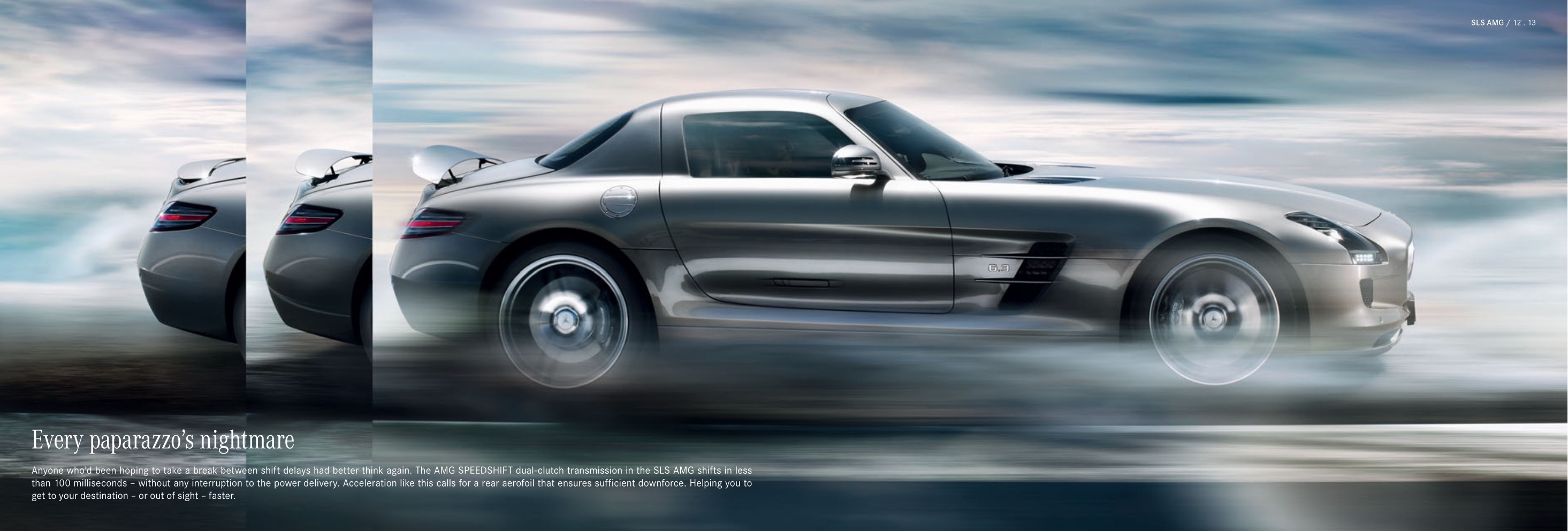 2013 Mercedes-Benz SLS Class Brochure Page 1